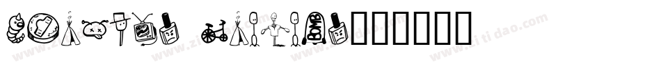 Tombats Smilies字体转换